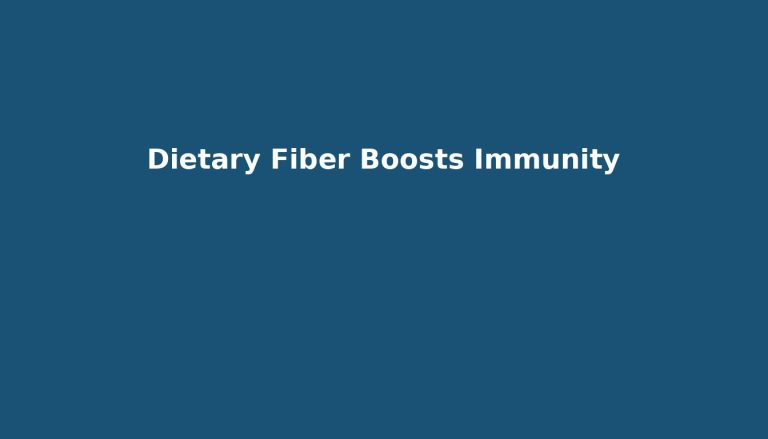 How Dietary Fiber Boosts Your Immunity This Summer — The Microbiome Connection